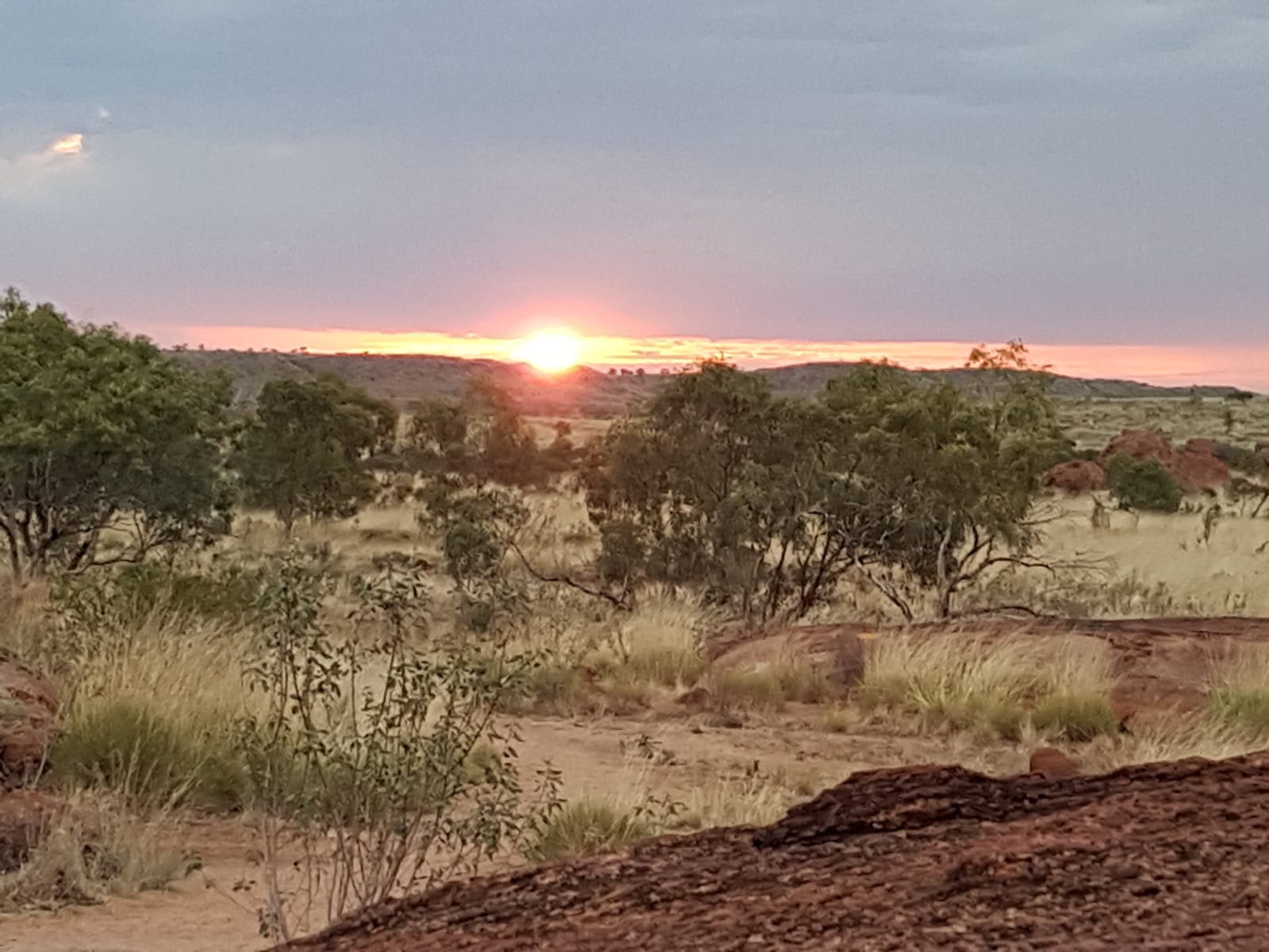 Sunset at Indulkana